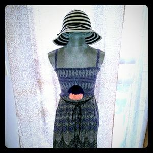 Tribal Print Maxi Dress